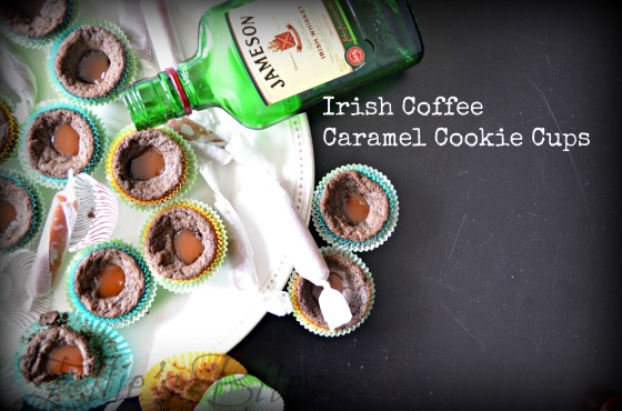 Irish Coffee Caramel Cookies (Ellie's Bites)