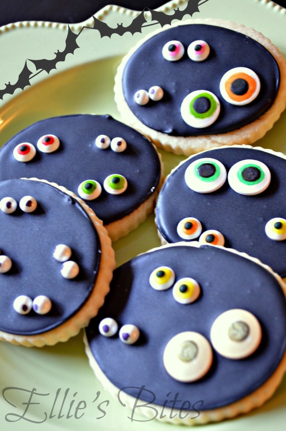 Colorful Eyes Cookies (Ellie's Bites)